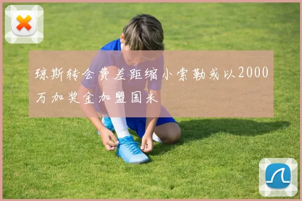 琼斯转会费差距缩小索勒或以2000万加奖金加盟国米